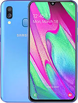 Best available price of Samsung Galaxy A40 in Dominica